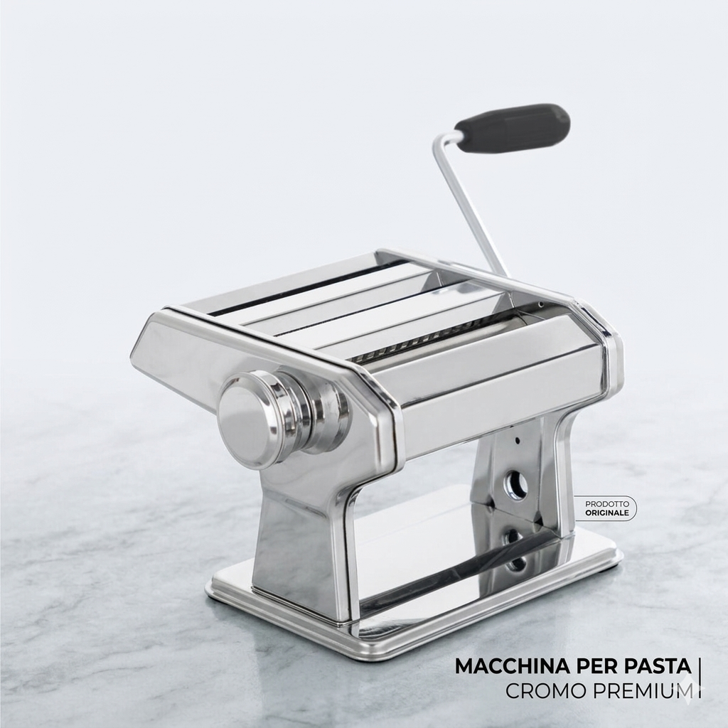 Macchina per Pasta Fresca Manuale – Pasta Fatta in Casa Facile e Veloce