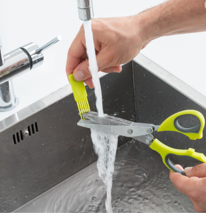 Forbici da Cucina Multifunzione 5in1 Fivessor InnovaGoods — Taglia, Apri, Pela, Affetta e Sminuzza | Acciaio Inox