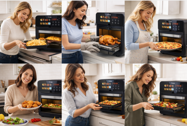 Forno Friggitrice ad Aria 16L Digitale Touch