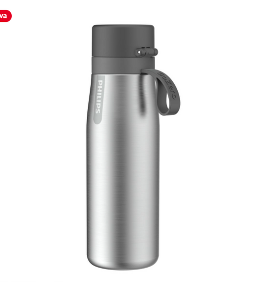 Borraccia Philips in Acciaio Inox | Bottiglia Termica Riutilizzabile per Bevande Calde e Fredde