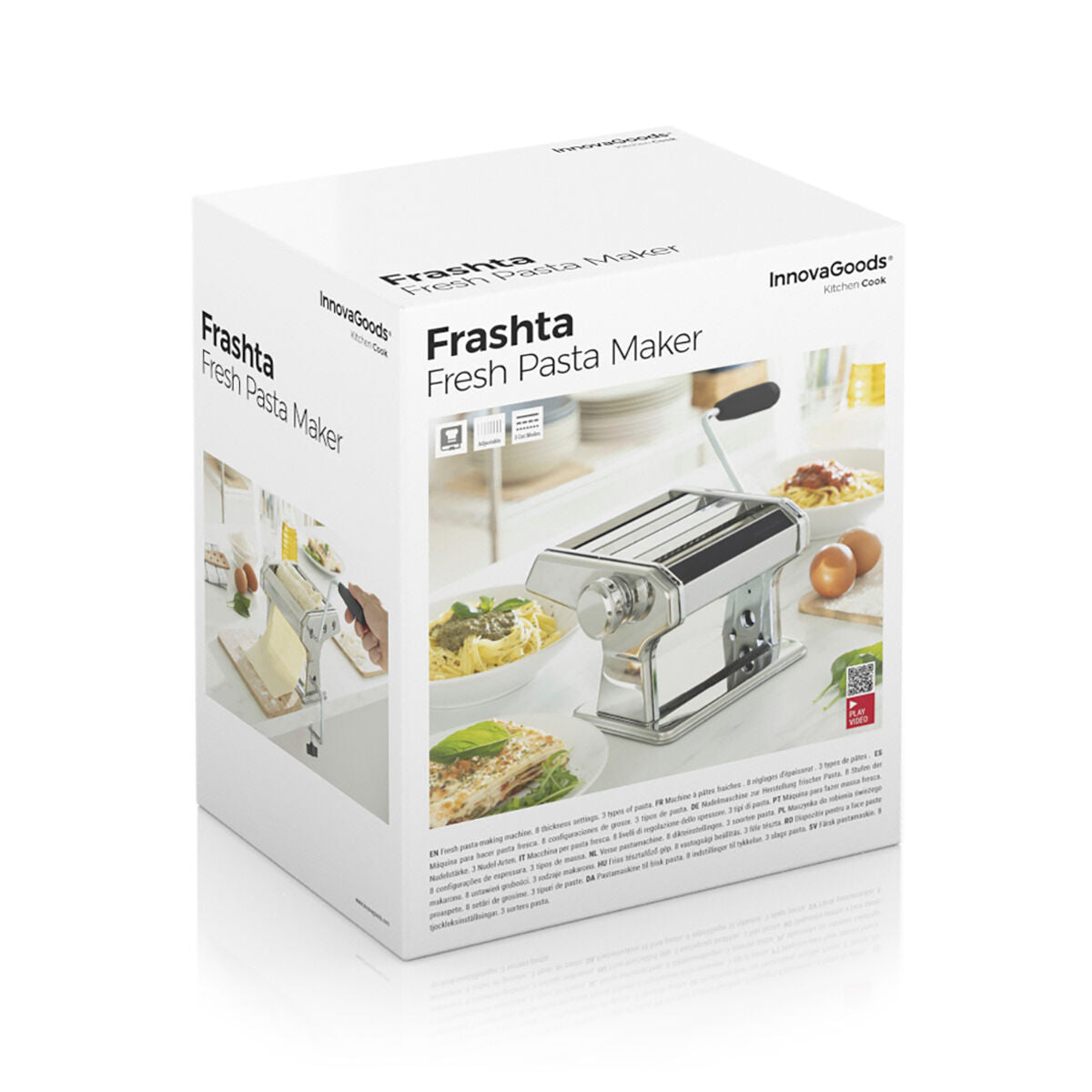 Macchina per Pasta Fresca Manuale – Pasta Fatta in Casa Facile e Veloce