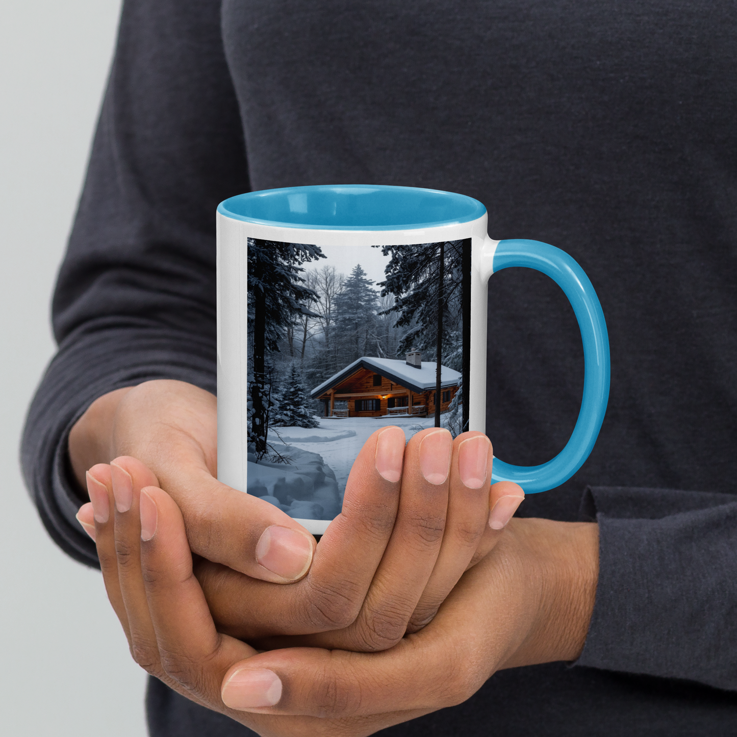 Tazza Paesaggio Invernale